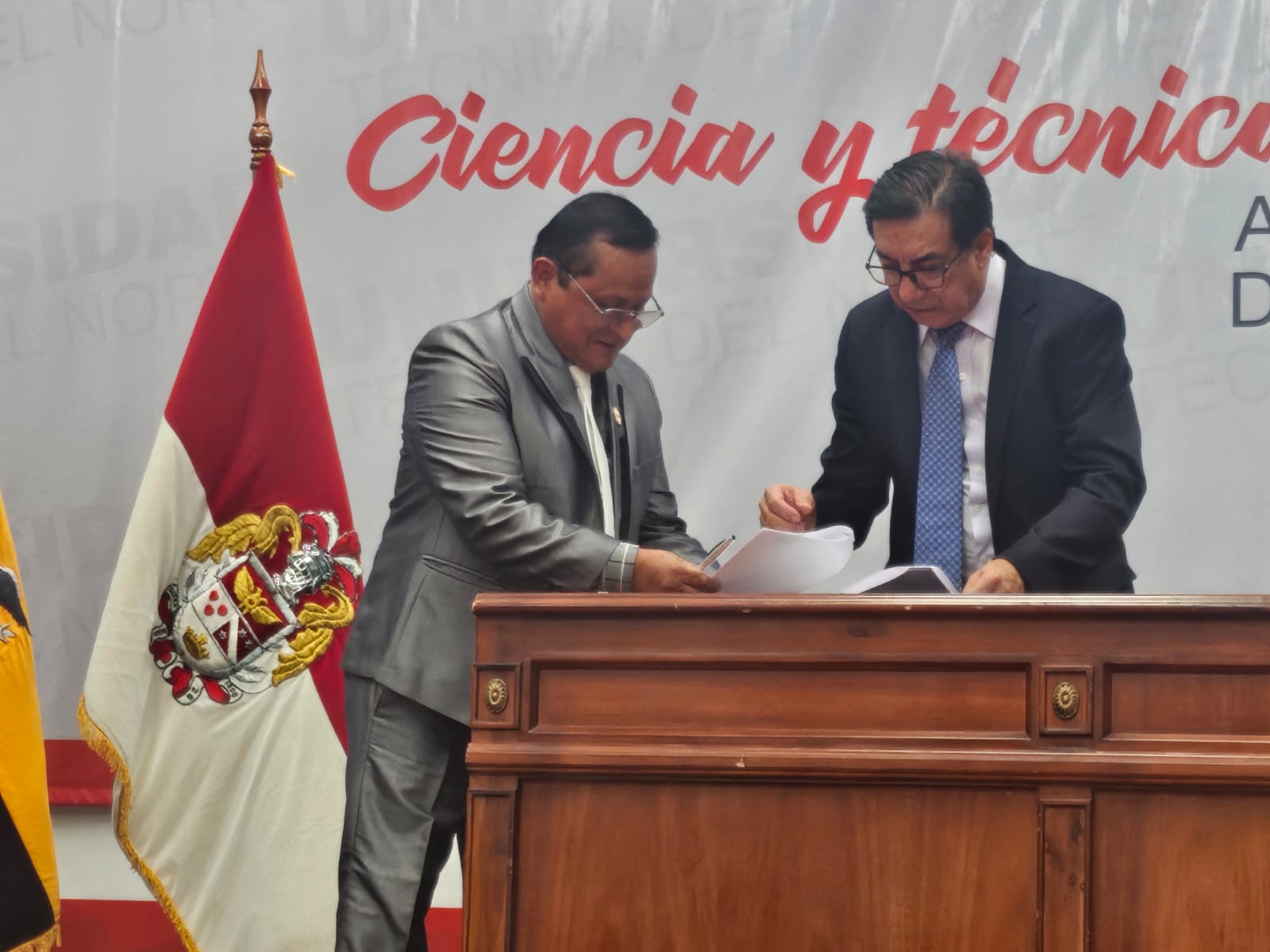 Firma de convenio interinstitucional con Universidad Técnica del Norte (Ecuador)