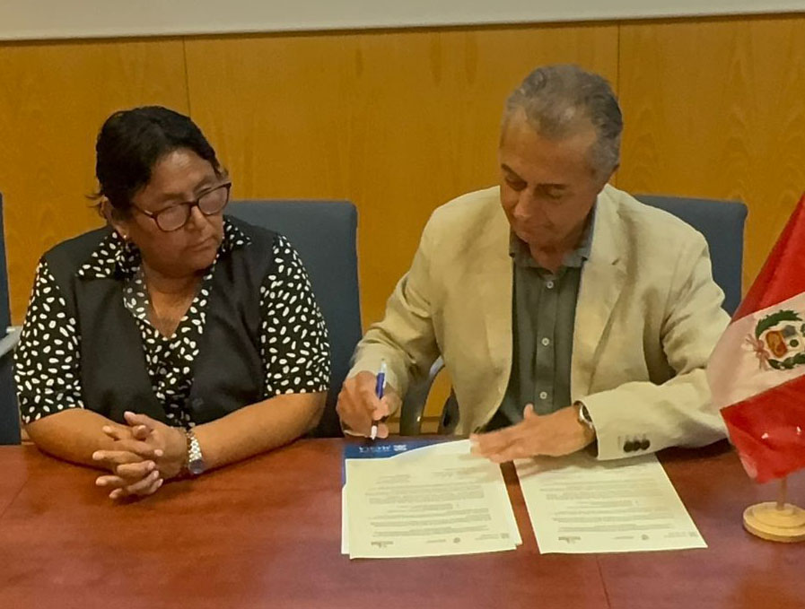 Firma de convenio entre la Universidad de Alcalá (España) e Inicc – Perú